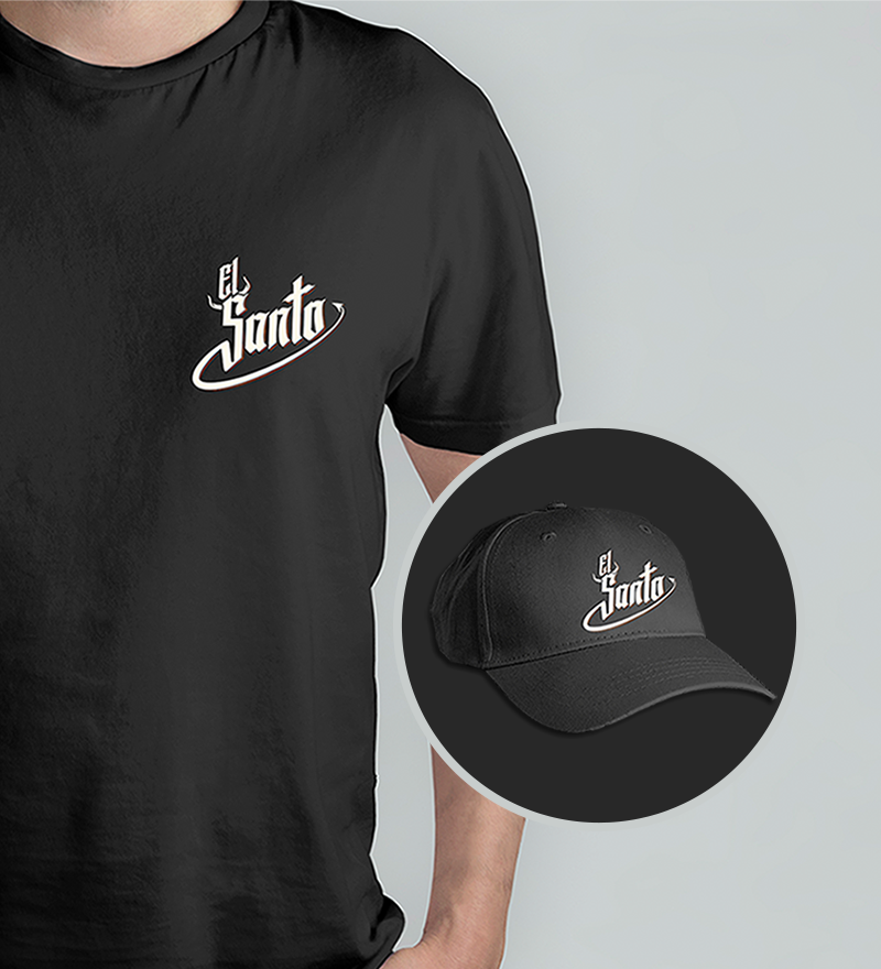 Camiseta-El-Santo-Pop